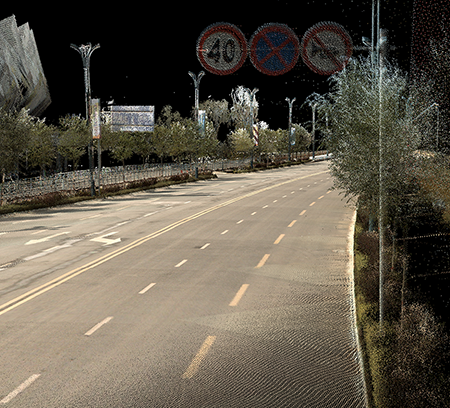 Optech survey of China roads
