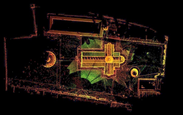 Building 3D LiDAR scan