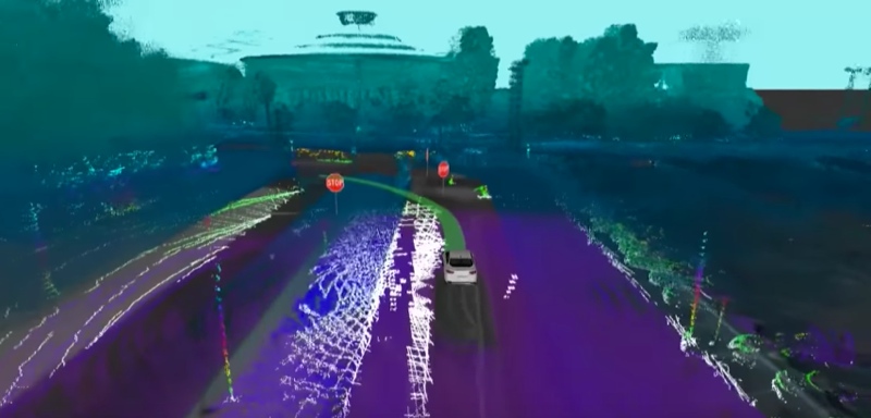 Ford-Autonomous-Car-LiDAR-Map