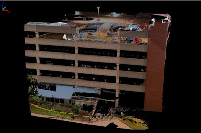 Laser Scanning Shaves Weeks from Failure Analysis of Parking Garage Collapse - Image 1