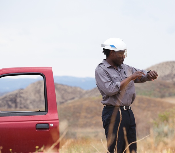 Daqri Helmet in the field