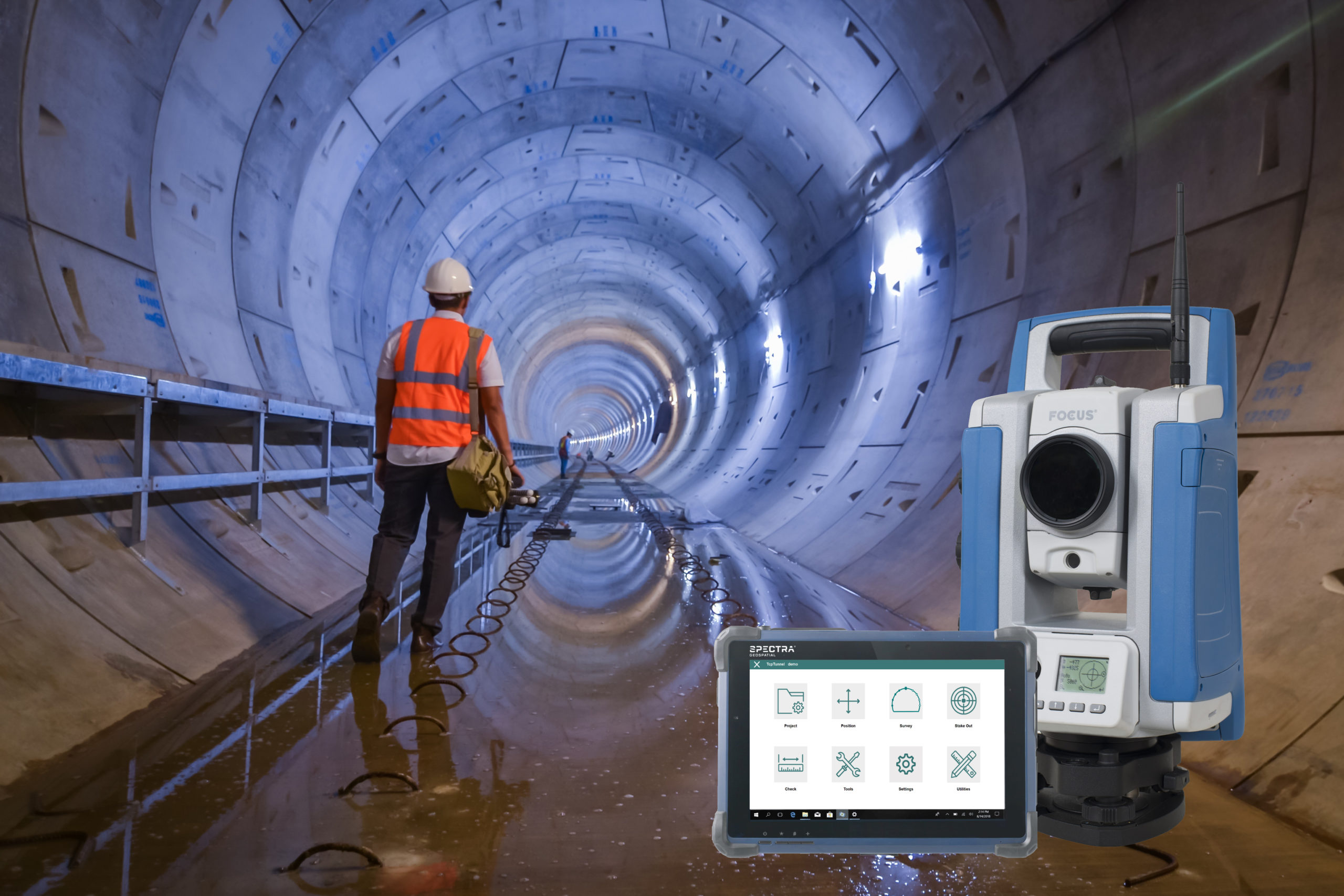 Spectra Geospatial And Aplitop Collaborate On Tunnel Survey Workflow
