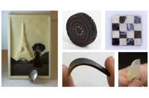 Examples of objects printed by MIT&#039;s new 3D printer