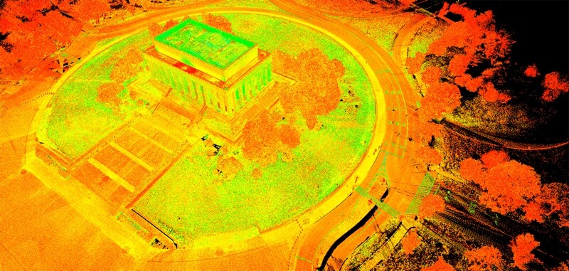 Lincoln-Memorial-Point-Cloud