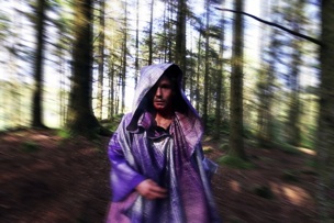 Liam Young in LiDAR camo