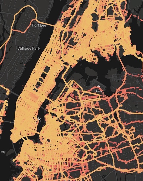 Carmera's NYC coverage map