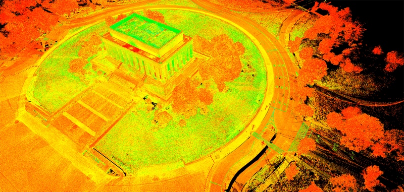 Lincoln-Memorial-Point-Cloud