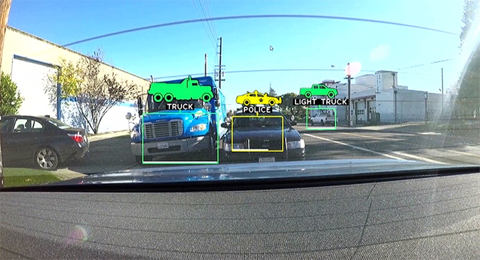 NVidia machine learning for self-driving cars