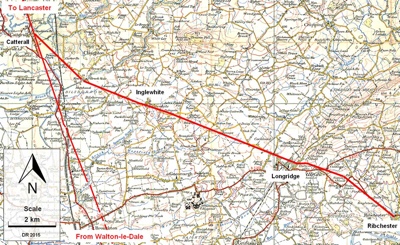 Roman Road Map