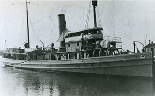 The Conestoga. U.S. Naval History and Heritage Command photo.