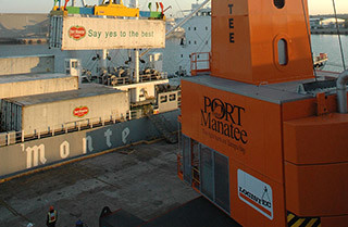 Port Manatee. Manatee County Port Authority photo.