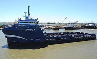 The Harvey Liberty. Shell Offshore photo.