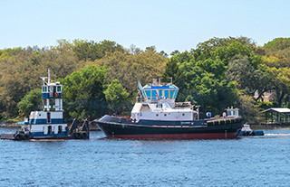 The Oceanus. Eastern Shipbuilding photo.