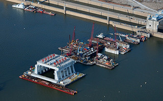 Olmstead Locks and Dam. USACE photo.