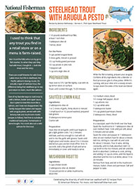07 Steelhead Trout with Arugula Pesto Recipe NF16