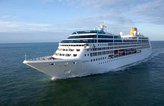 Carnival&#039;s Adonia will cruise to Cuba. Carnival photo.
