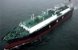 Dynagas Partners&#039; LNG Tanker Clean Ocean. Dynagas photo.