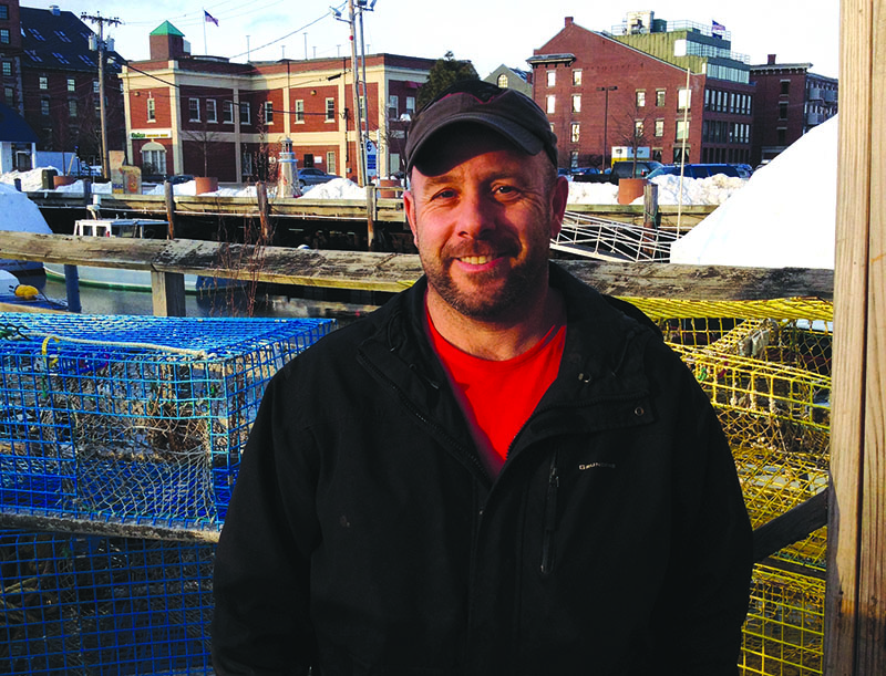 Alex Todd of Chebeague Island, Maine, focuses primarily on scallops and lobster. Togue Brawn photo.