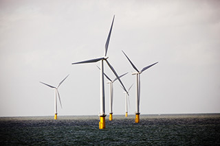 Dong Energy wind turbines. Dong Energy photo.