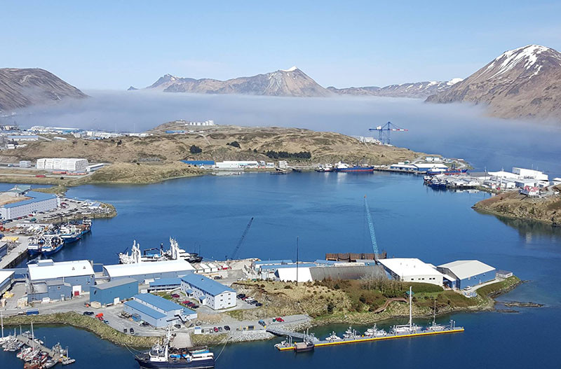 Dutch Harbor, Alaska. NOAA photo.