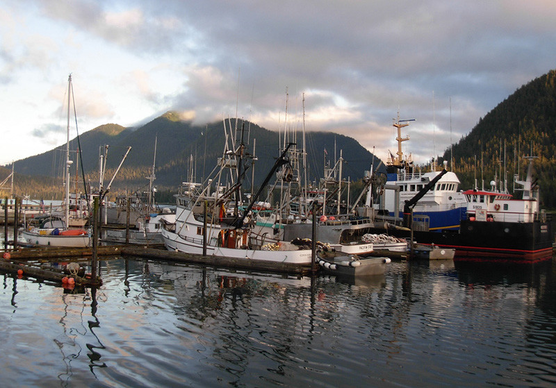 Fishing boats tied up in Petersburg, Alaska. Creative Commons photo by Flickr user brewbooks. jobs