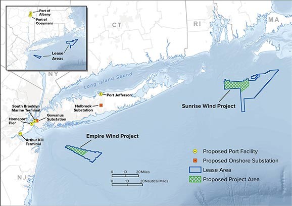 New York State awarded contracts to Equinor and