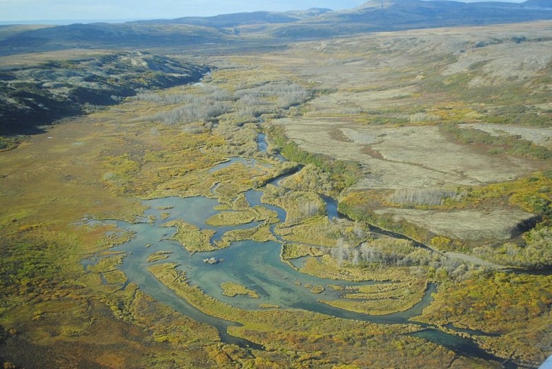 The Upper Tularik Floodplain in the Bristol Bay watershed in Alaska. EPA photo.