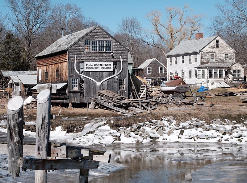 Essex, Mass., has become a center for the preservation of historic boatbuilding techniques. Jean Paul Vellotti photo.