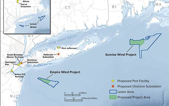 New York State awarded contracts to Equinor and