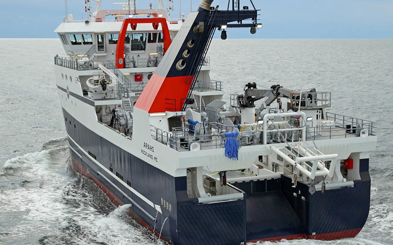 The Araho. Eastern Shipbuilding photo.