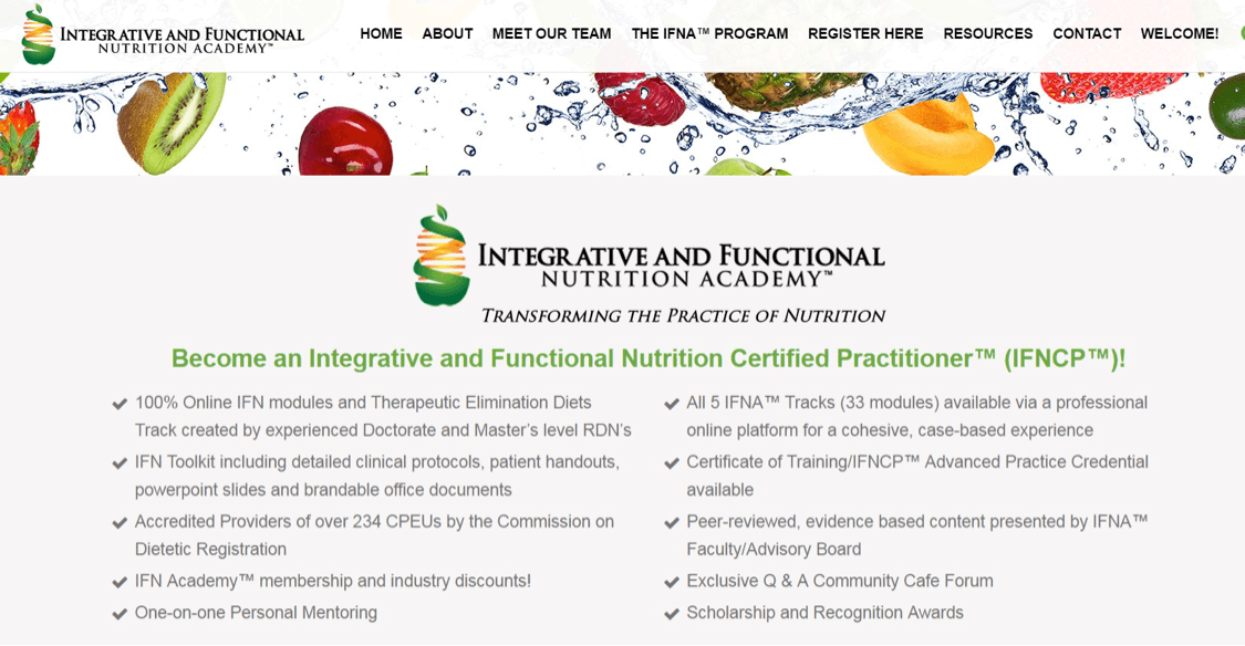 Integrative and Functional Nutrition: Curious Minds Want to Know