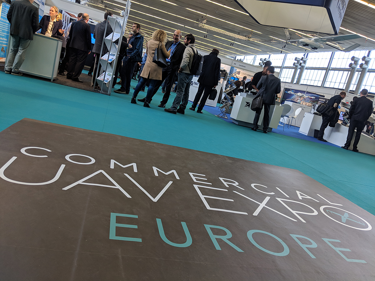Business Requirements Determine the Technology Choices at Commercial UAV Expo Europe