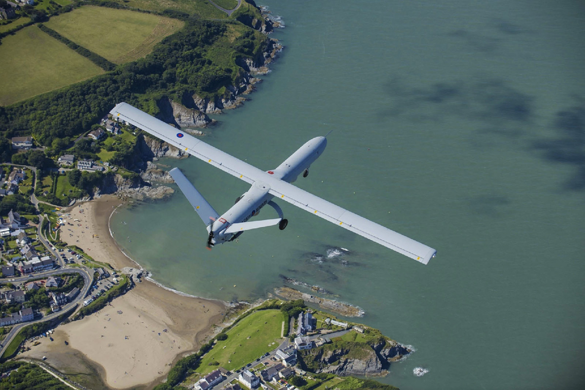 UAVs and Airplanes Flying in a Single European Sky