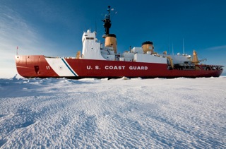 The inactive U.S. Coast Guard heavy icebreaker Polar Sea. USCG photo.