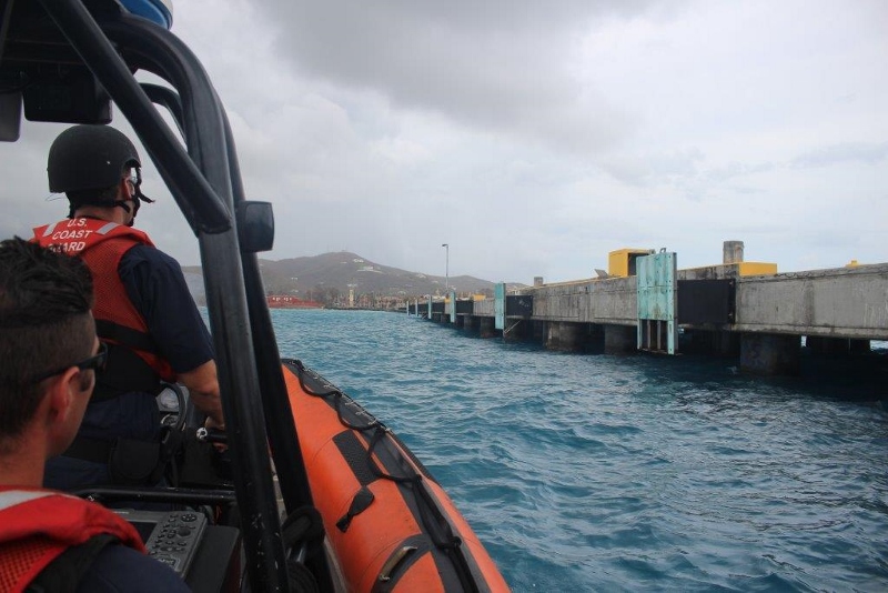Coast Guard Cutter Valiant crew conducts Hurricane Maria relief operations