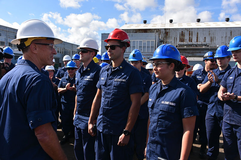 COMMANDANT TO RECOGNIZE COAST GUARDSMEN WHO USED INGENUITY TO FIX CUTTER, SAVE MISSION