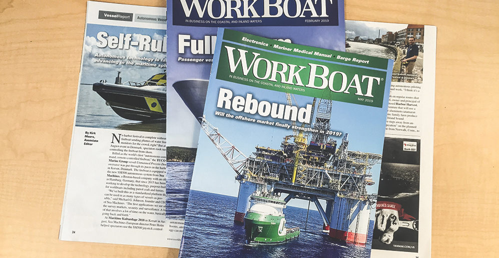 WorkBoat magazines