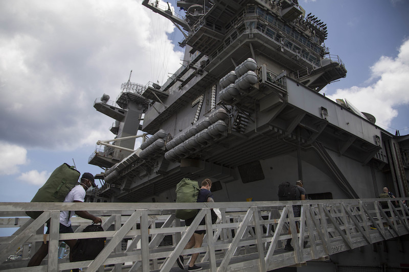 USS Theodore Roosevelt begins new recovery phase