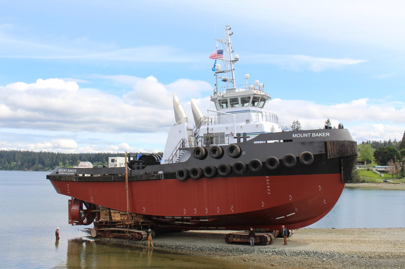 Nichols Brothers launches new Kirby tug | WorkBoat