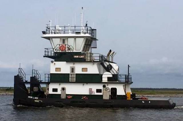 pushboat Iron Lady