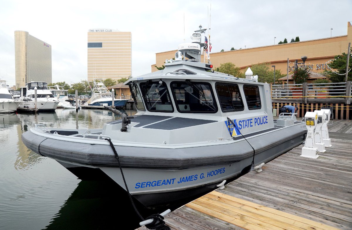NJ State Police boat named for trooper | WorkBoat