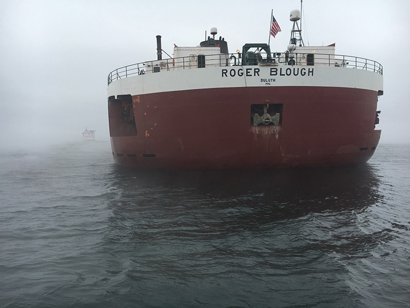Roger_Blough_freighter-grounding-Whitefish-Bay