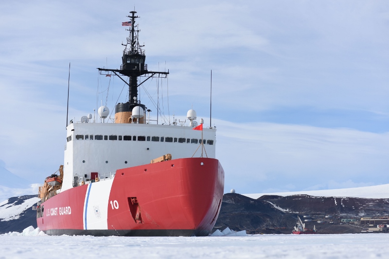 Coast Guard Cutter Polar Star supports Operation Deep Freeze 2016