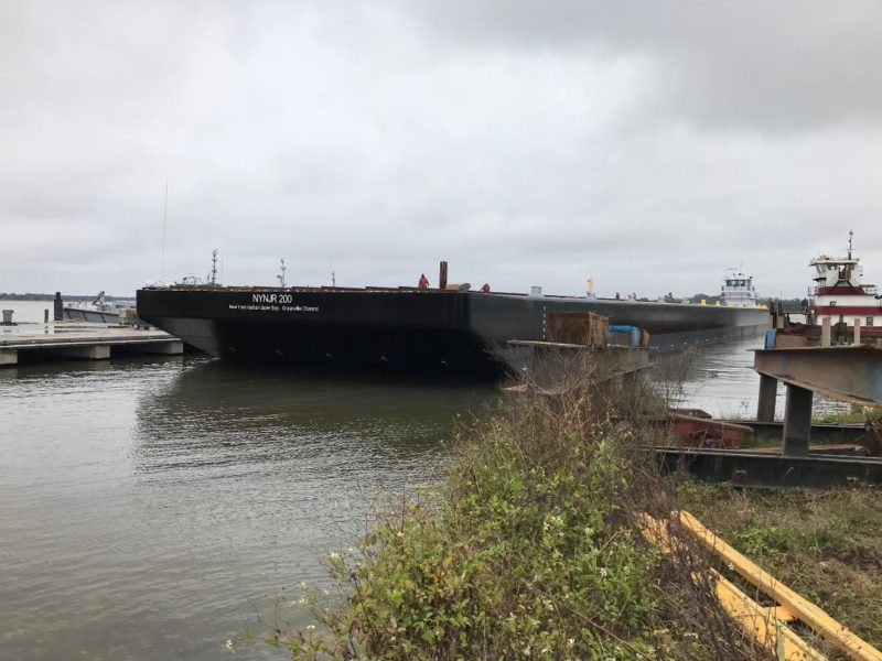 Metal Trades delivers second rail barge to New York WorkBoat