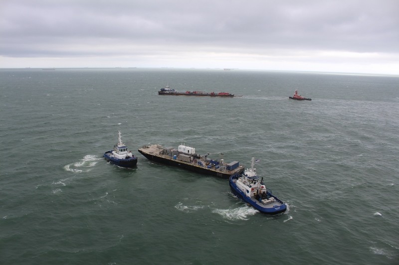 Coast Guard responds with unified command to oil discharge in Port Aransas, Texas