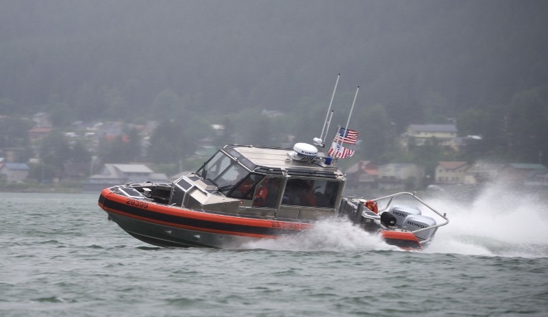 Coast Guard Station Juneau personnel test new Response Boat — SMALL II