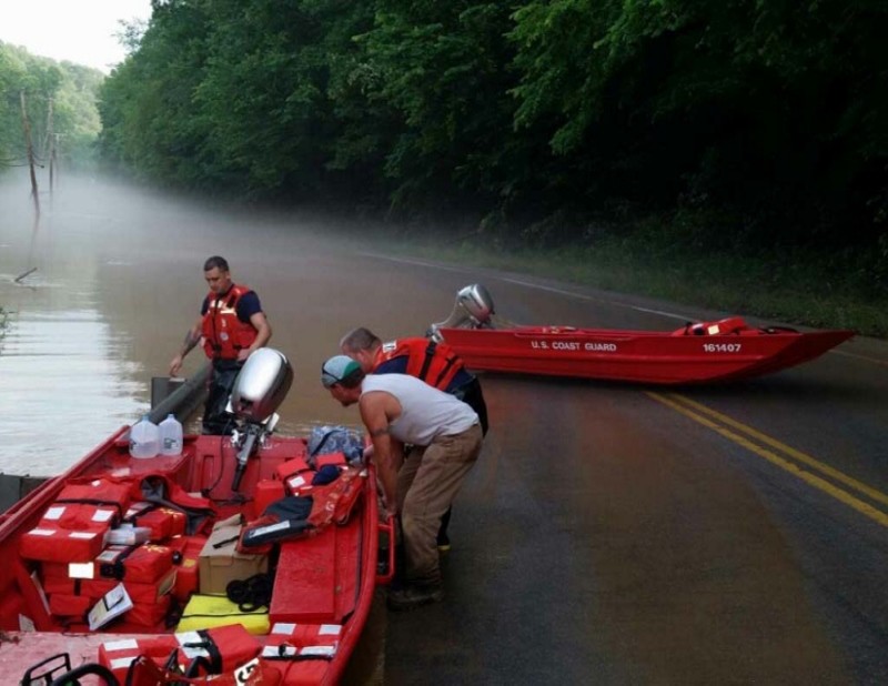 Coast Guard responds to flooding in West Virginia