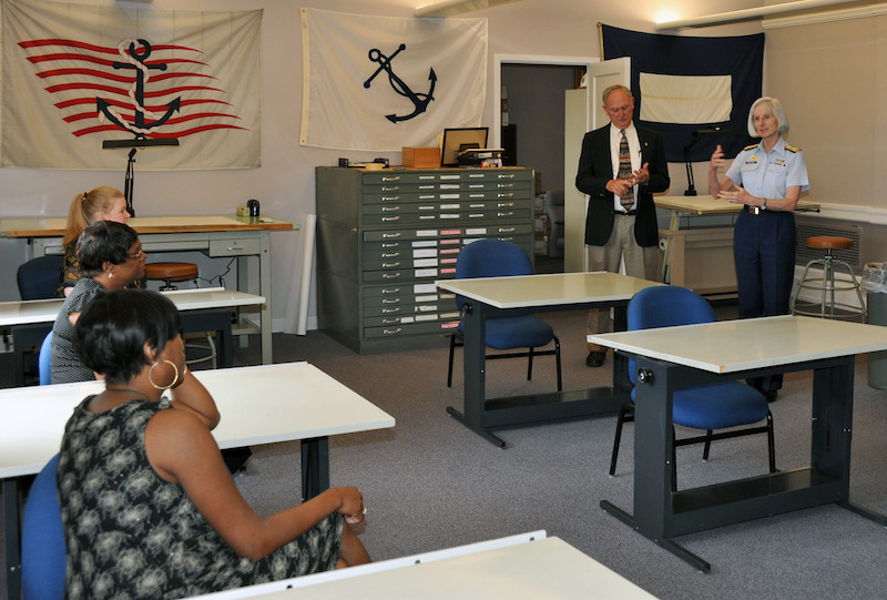Vice Commandant visits REC Baltimore