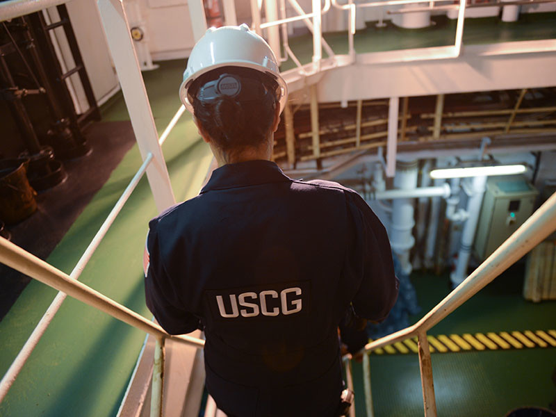 Coast Guard Sector Boston Port State Control Examination