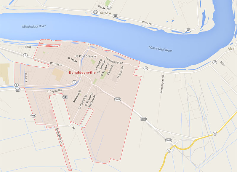 Donaldsonville-La-Google-Maps
